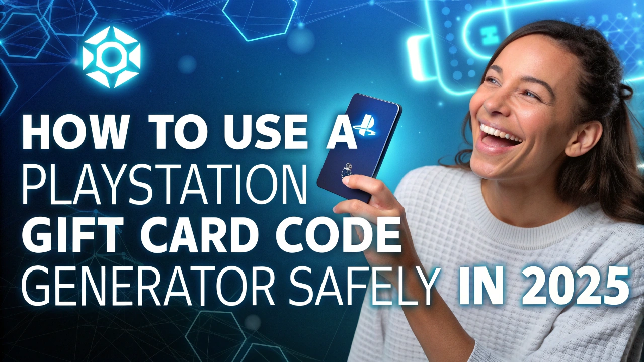 How to Use a PlayStation Gift Card Code Generator Safely in 2025