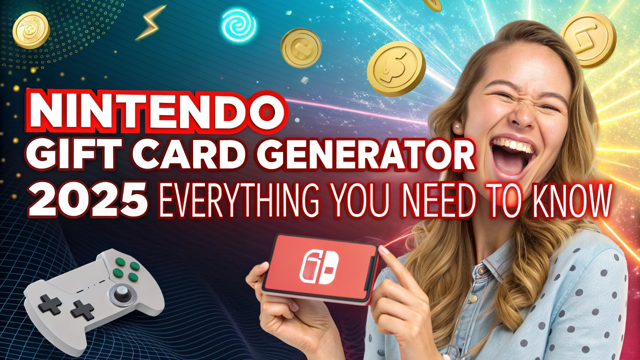 Nintendo Gift Card Generator 2025 –  Everything You Need to Know
